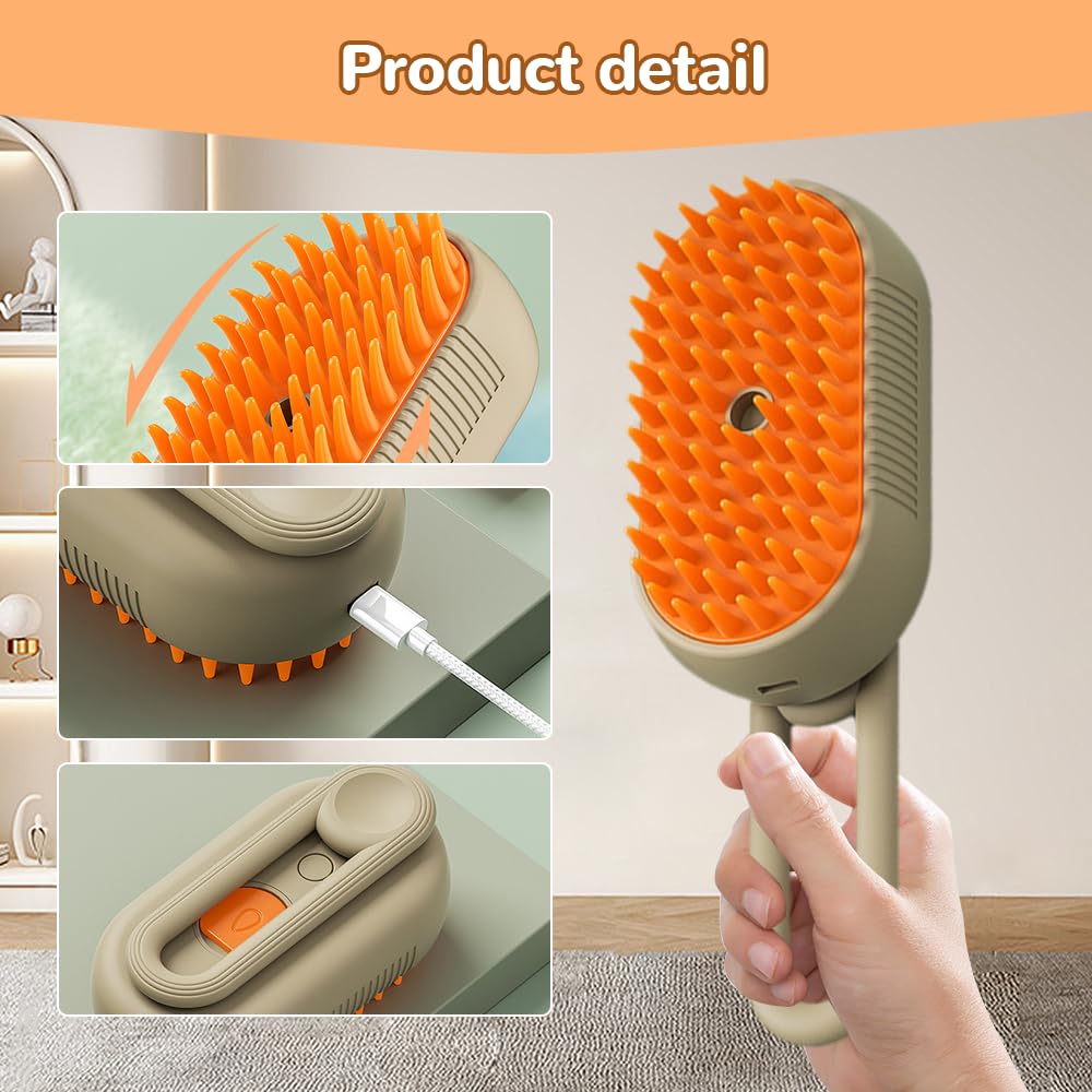 Pet Steam Brush