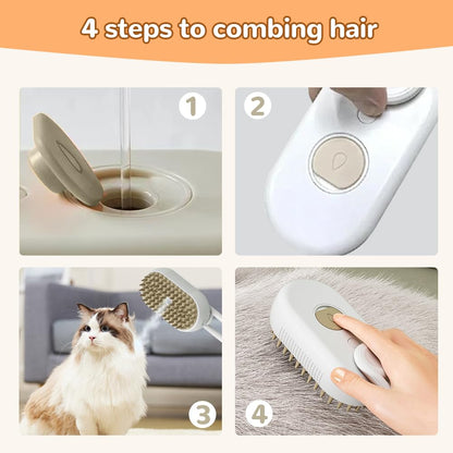 Pet Steam Brush